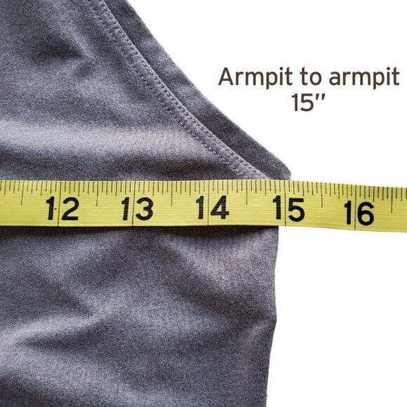 Athleta Limitless Keyhole Tank Top Gray Size XS - Picture 7 of 9